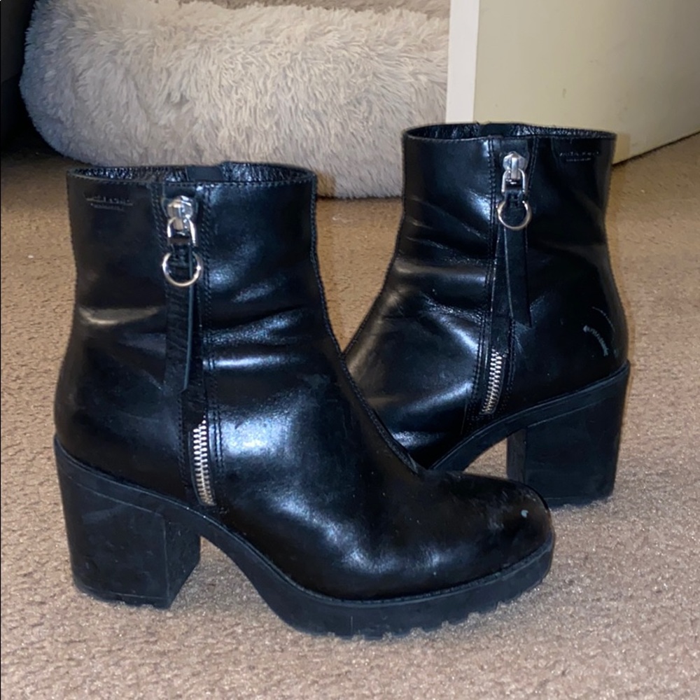 Black booties